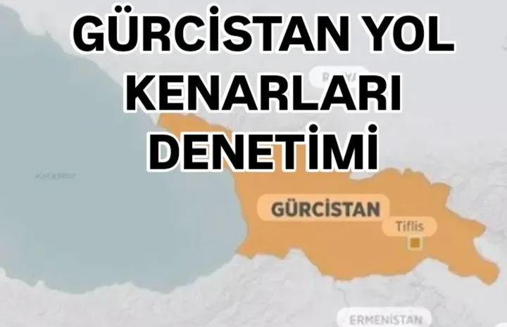 GÜRCİSTAN YOL KENARLARI DENETİMİ