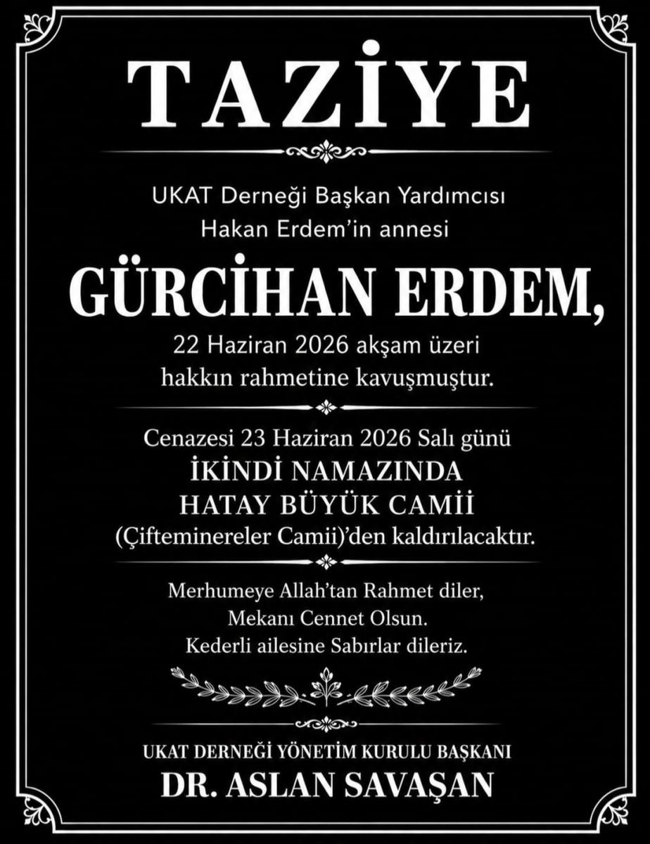 Vefat ve Başsağlığı